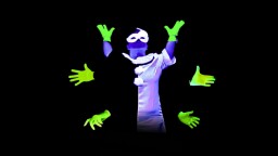 HILT black light theatre - show Images of Love